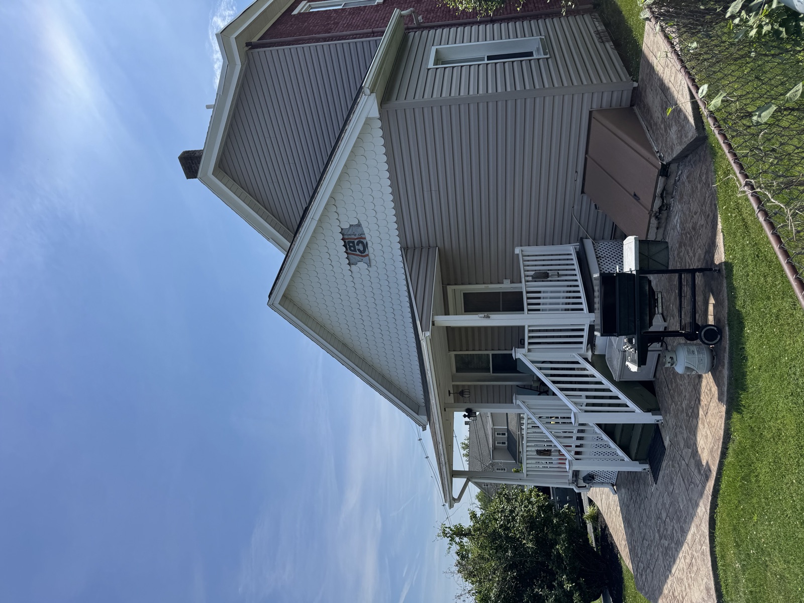 Clean soffit and gutter line on a finished job